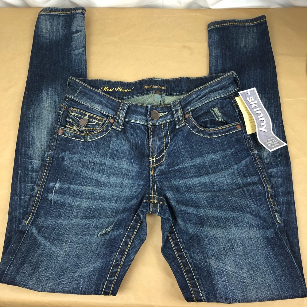 See thru soul skinny Jean